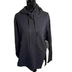 NWT Athleta Yogi High Low Sweatshirt‎ Black
